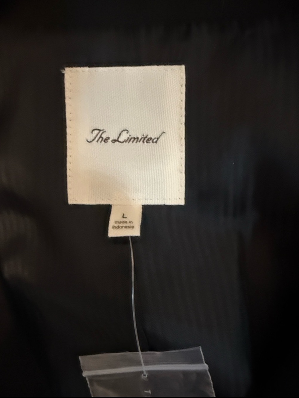 Black Short-Sleeve Jacket with Belt - Picture 4 of 5